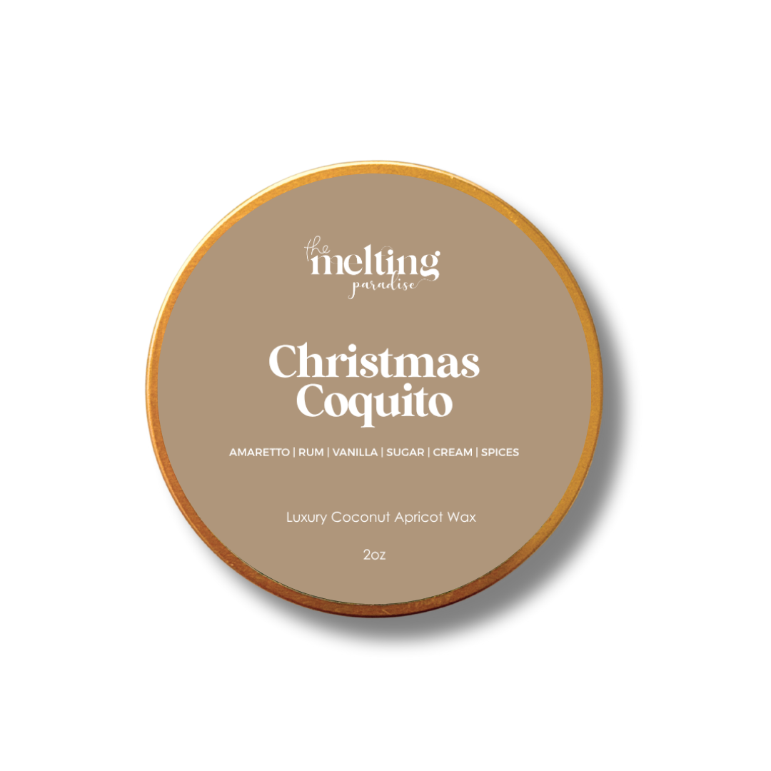 Christmas Coquito Candle Tin