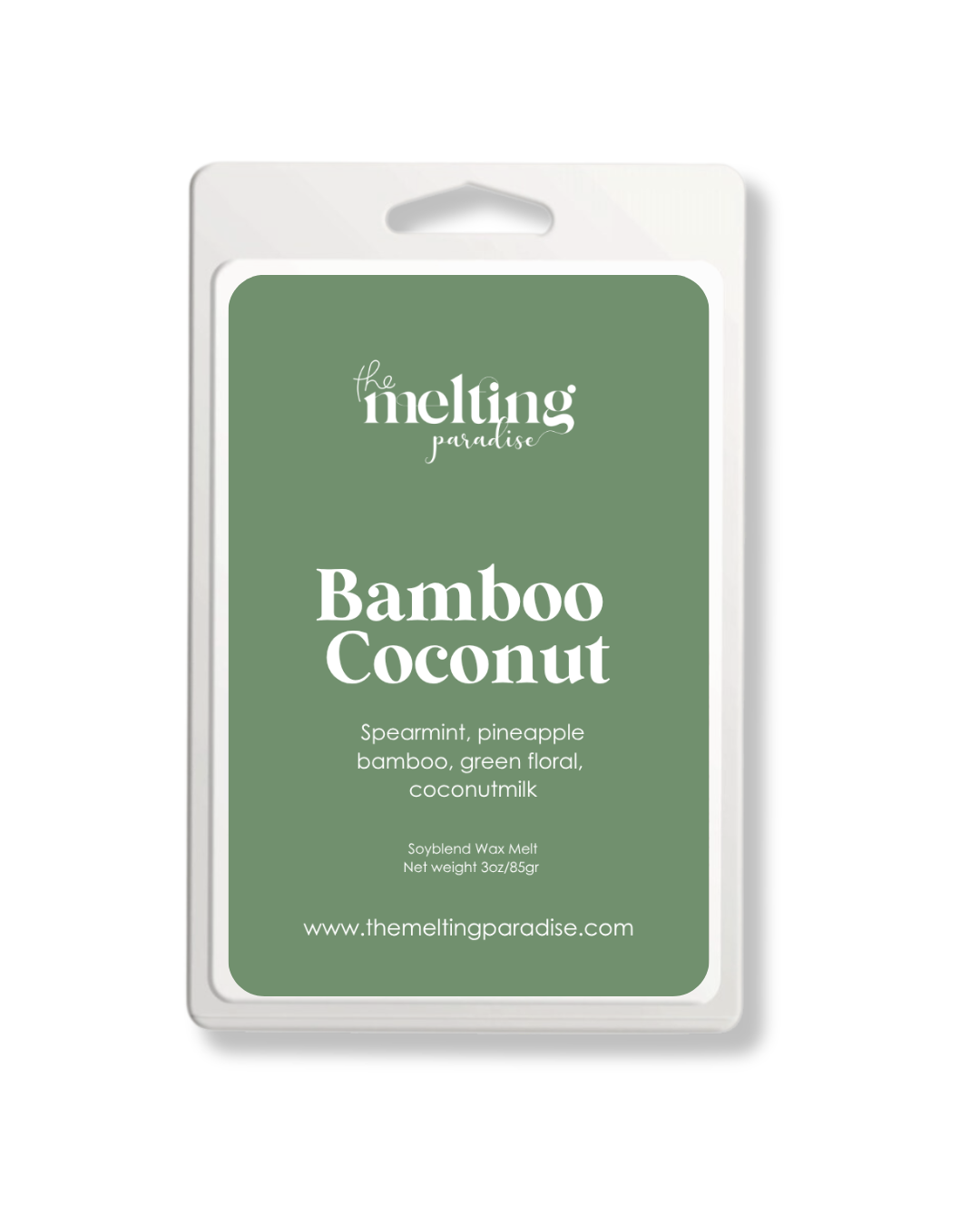 Bamboo and Coconut Wax Melt
