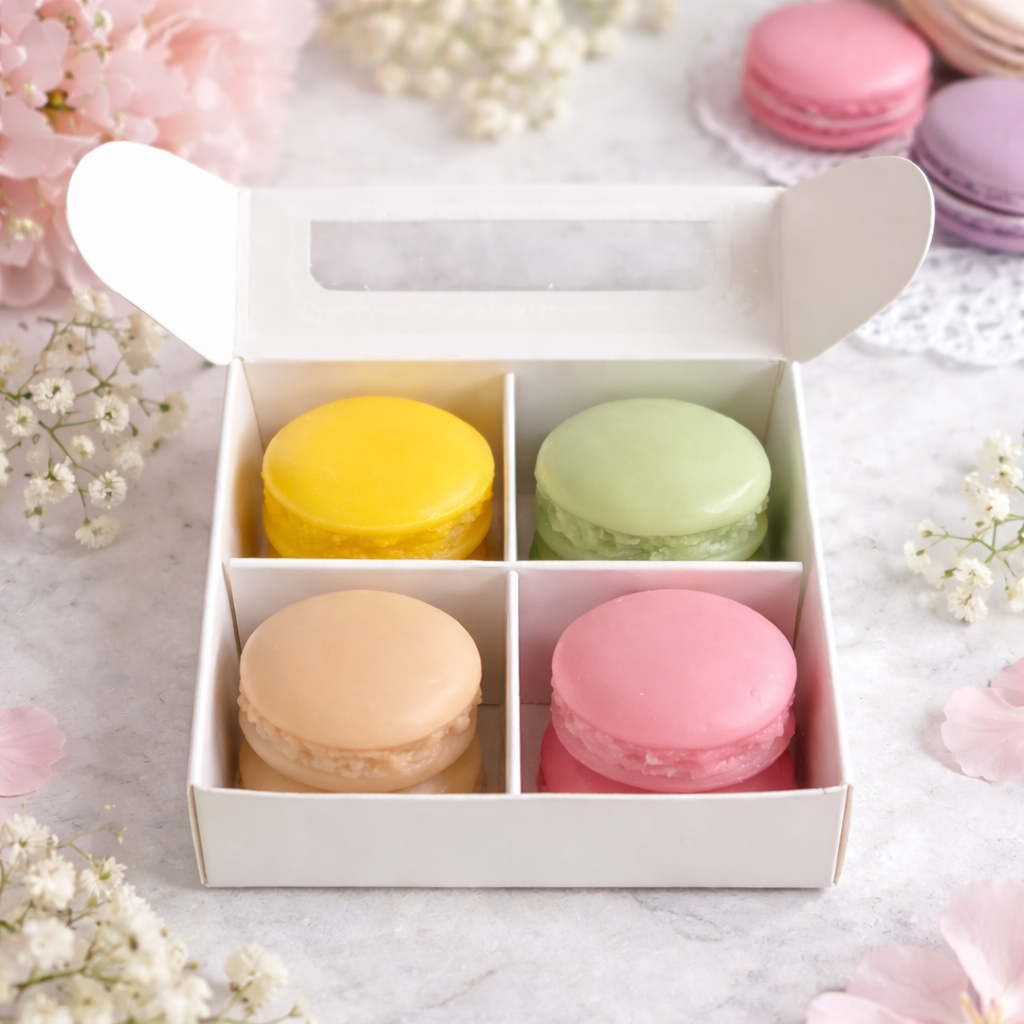 Macarons Wax Melts (8pc) – Assorted Dessert Collection
