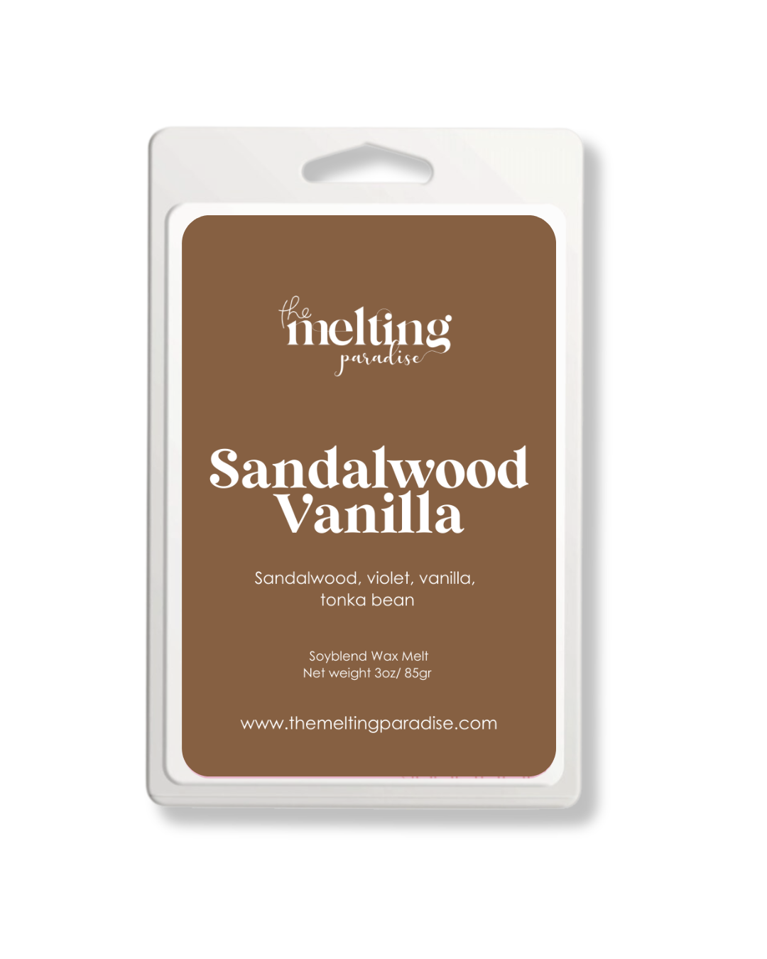 Sandalwood Vanilla Wax Melt