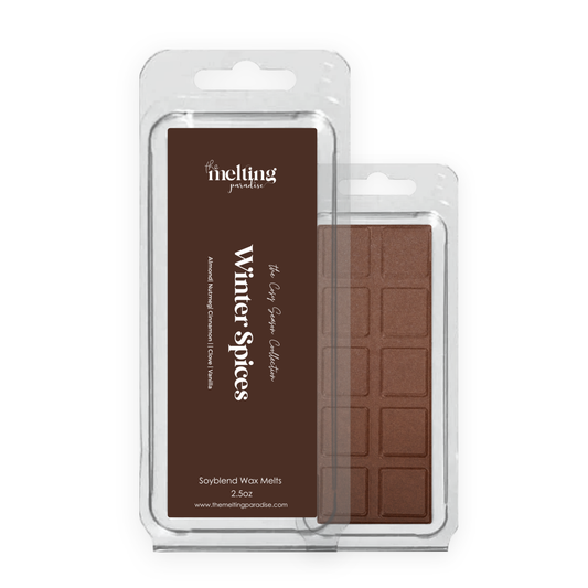 Winter Spice Wax Melts – Warm Spiced Scented Snap Bar | 2.5oz