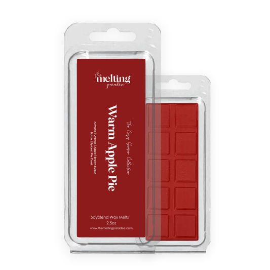 Warm Apple Pie Wax Melts – Bakery Scented Snap Bar | 2.5oz