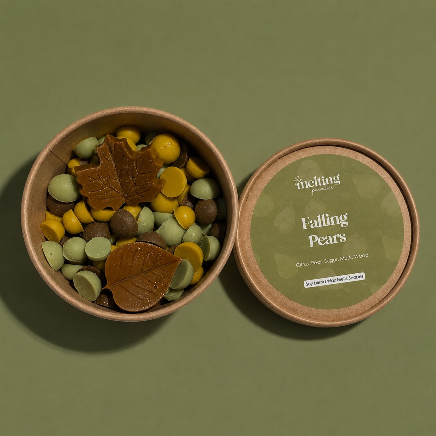 Falling Pears Wax Melt Shapes – Limited Edition Fall Wax Melts | 4oz