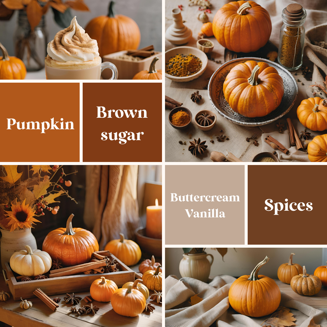 Pumpkin Spice Buttercream Candle