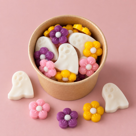 Ghostly Bloom Wax Melt Shapes – Limited Edition Halloween Wax Melts | 4oz