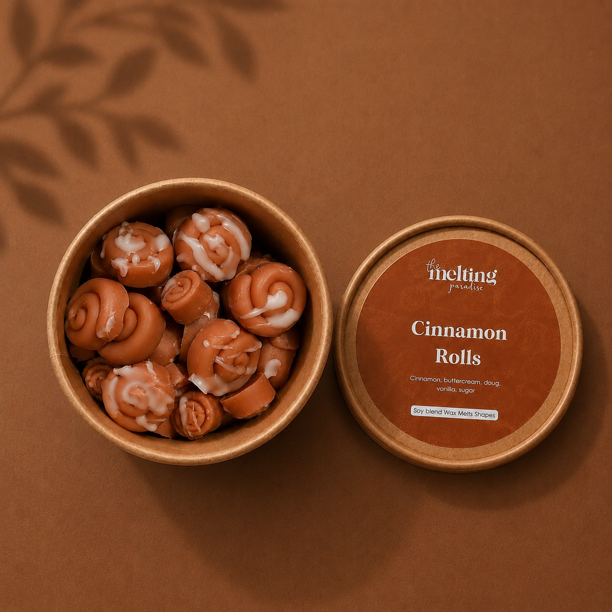 Cinnamon Buns Wax Melt Shapes – Limited Edition Fall Wax Melts | 4oz
