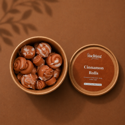 Cinnamon Buns Wax Melt Shapes – Limited Edition Fall Wax Melts | 4oz