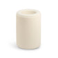 Calentador de cera moderno blanco minimalista (cera perfumada de regalo)