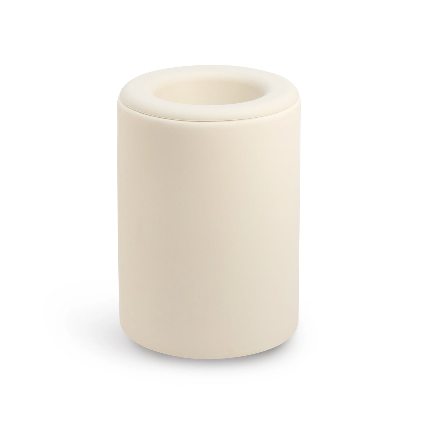 Calentador de cera moderno blanco minimalista (cera perfumada de regalo)
