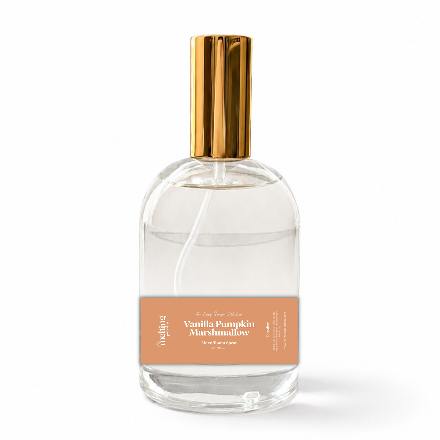 Vanilla Pumpkin Marshmallow Linen & Room Spray – Fall Scented Spray | 3.4oz