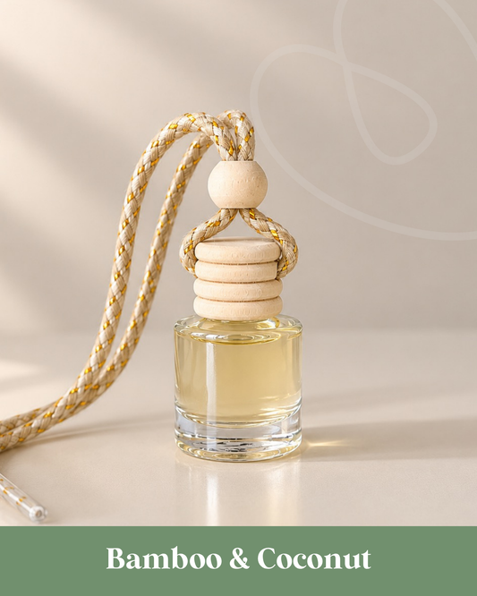 Bamboo and Coconut Car Diffuser