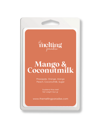Cera perfumada de Mango y Leche de Coco