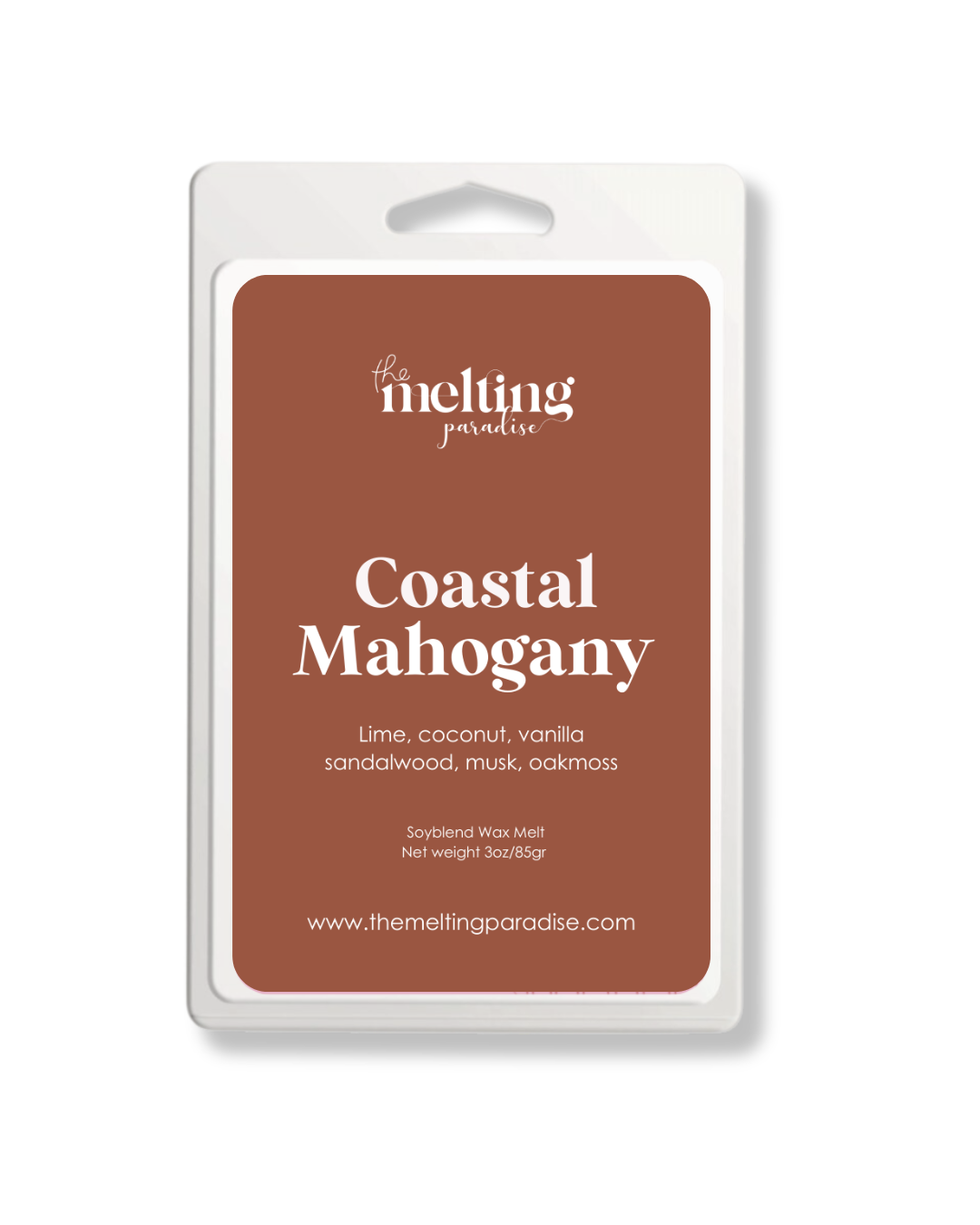 Coastal Mahogany Wax Melt