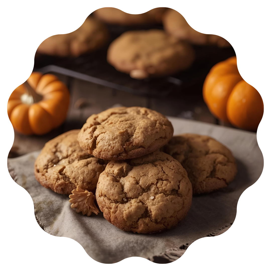 Pumpkin Sugar Cookies