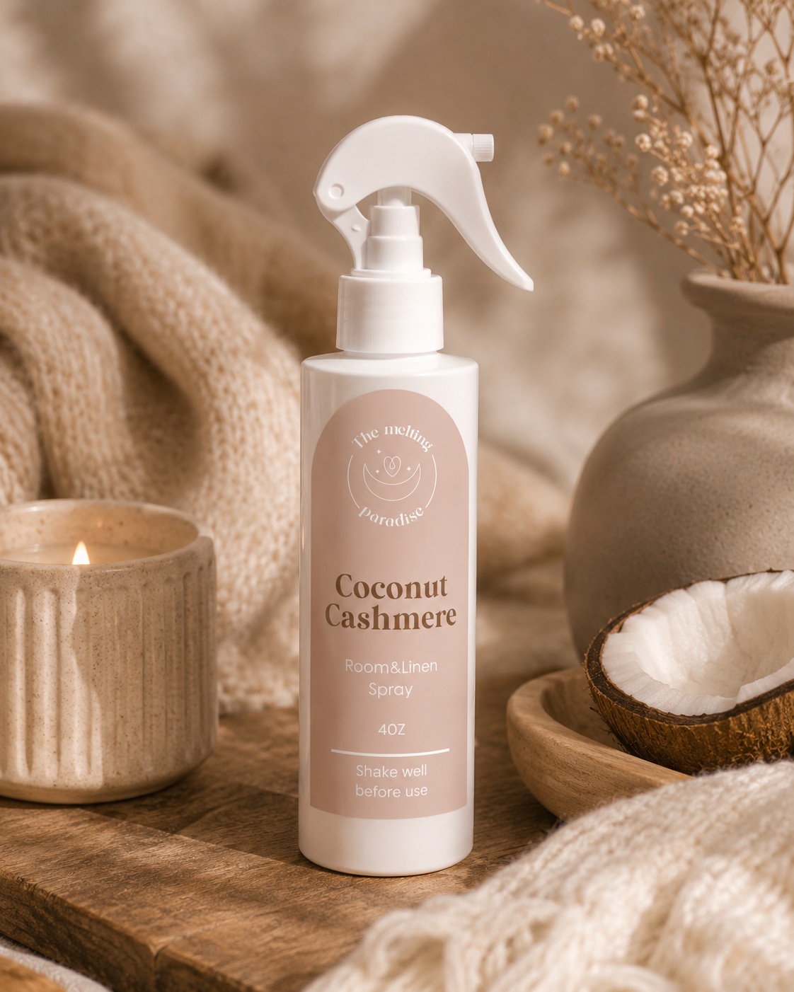 Coconut Cashmere Room & Linen Spray