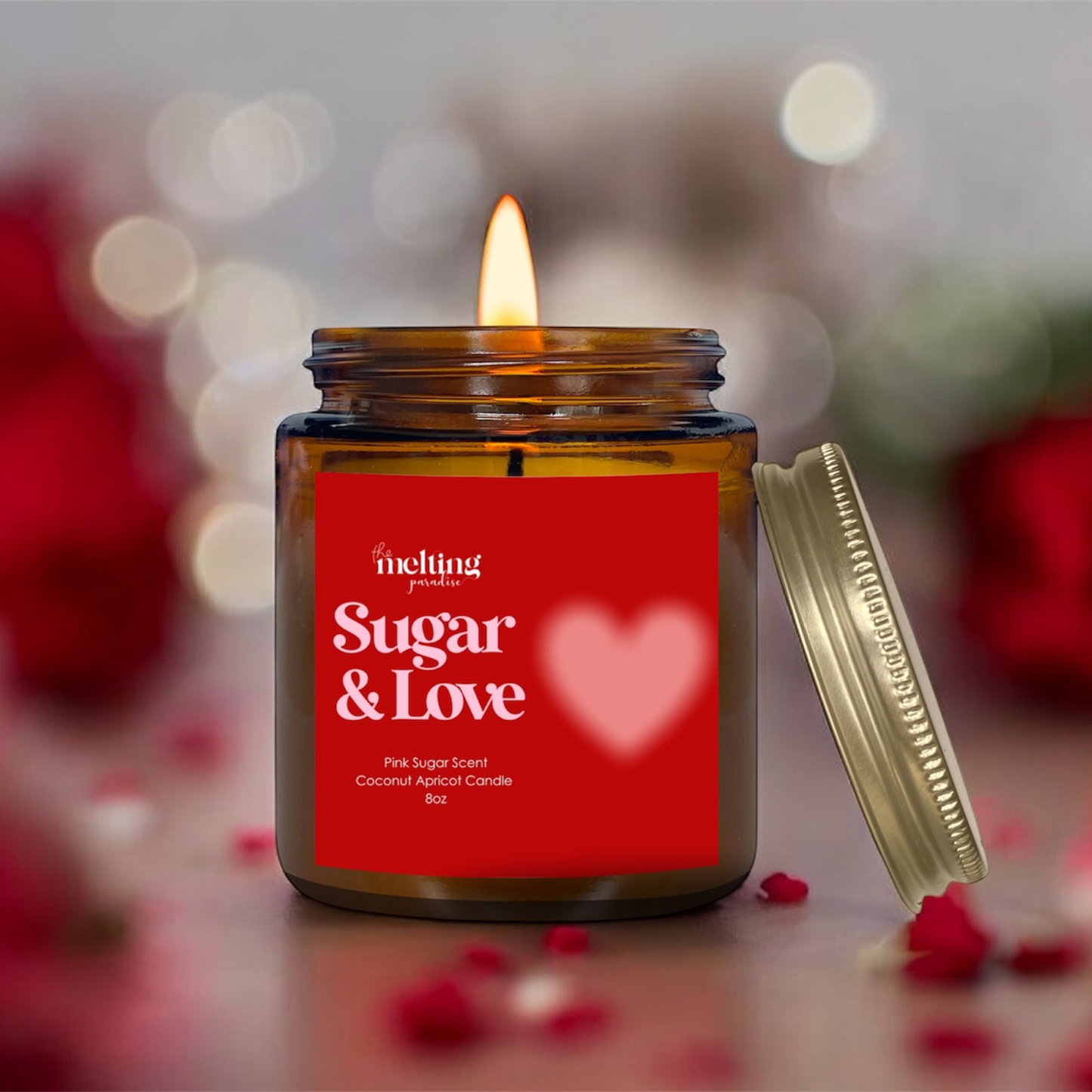Sugar and Love Candle