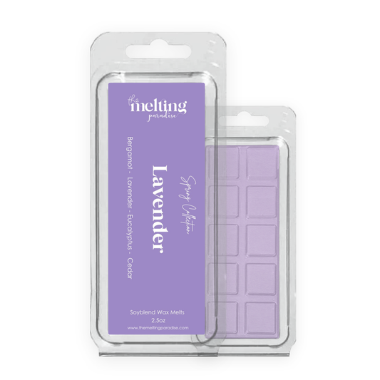 Barra de cera aromática de lavanda