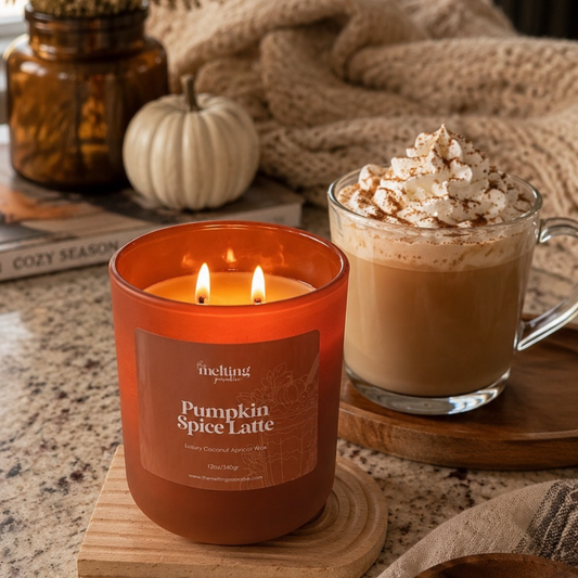 Pumpkin Spice Latte Candle | The Melting Paradise | 12oz