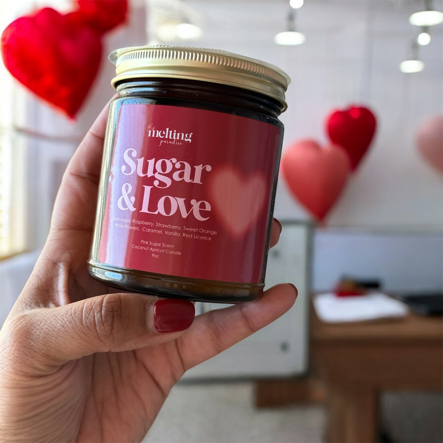 Sugar and Love Candle