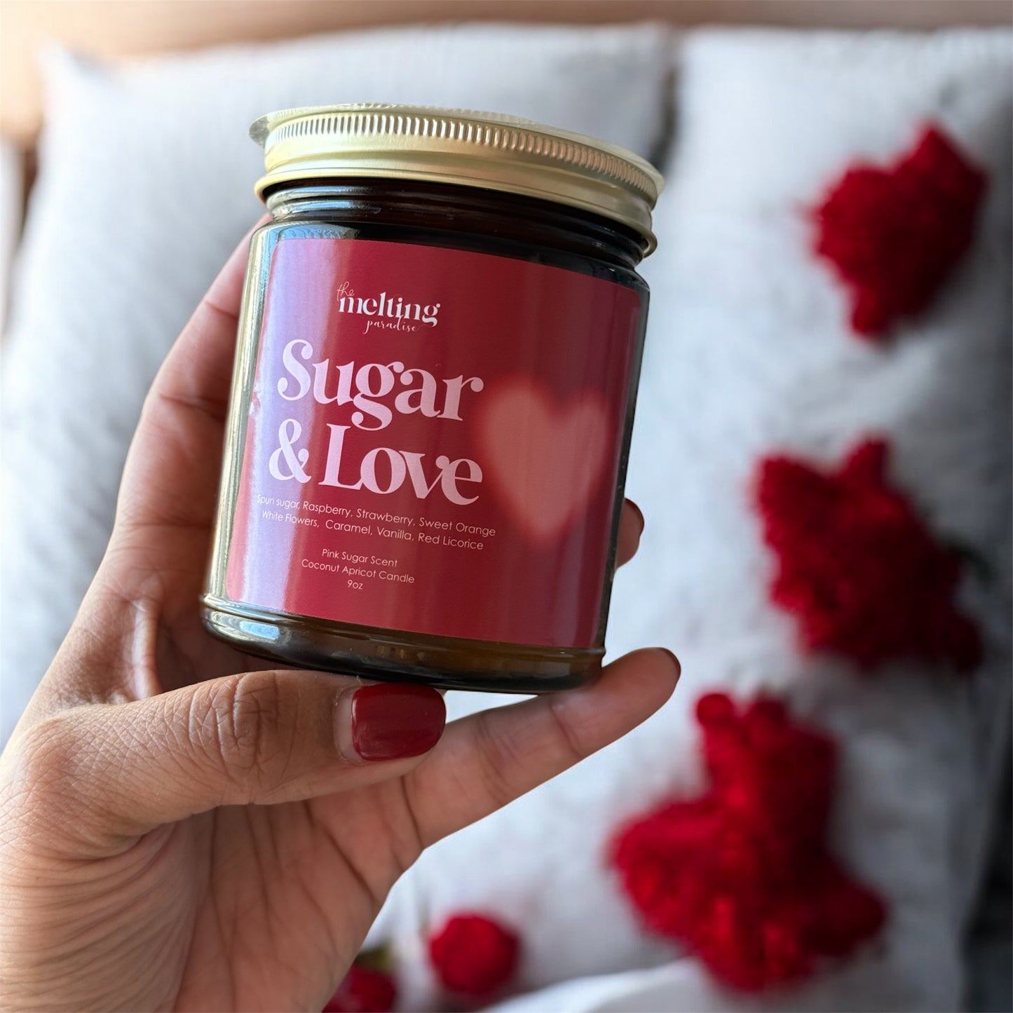 Sugar and Love Candle