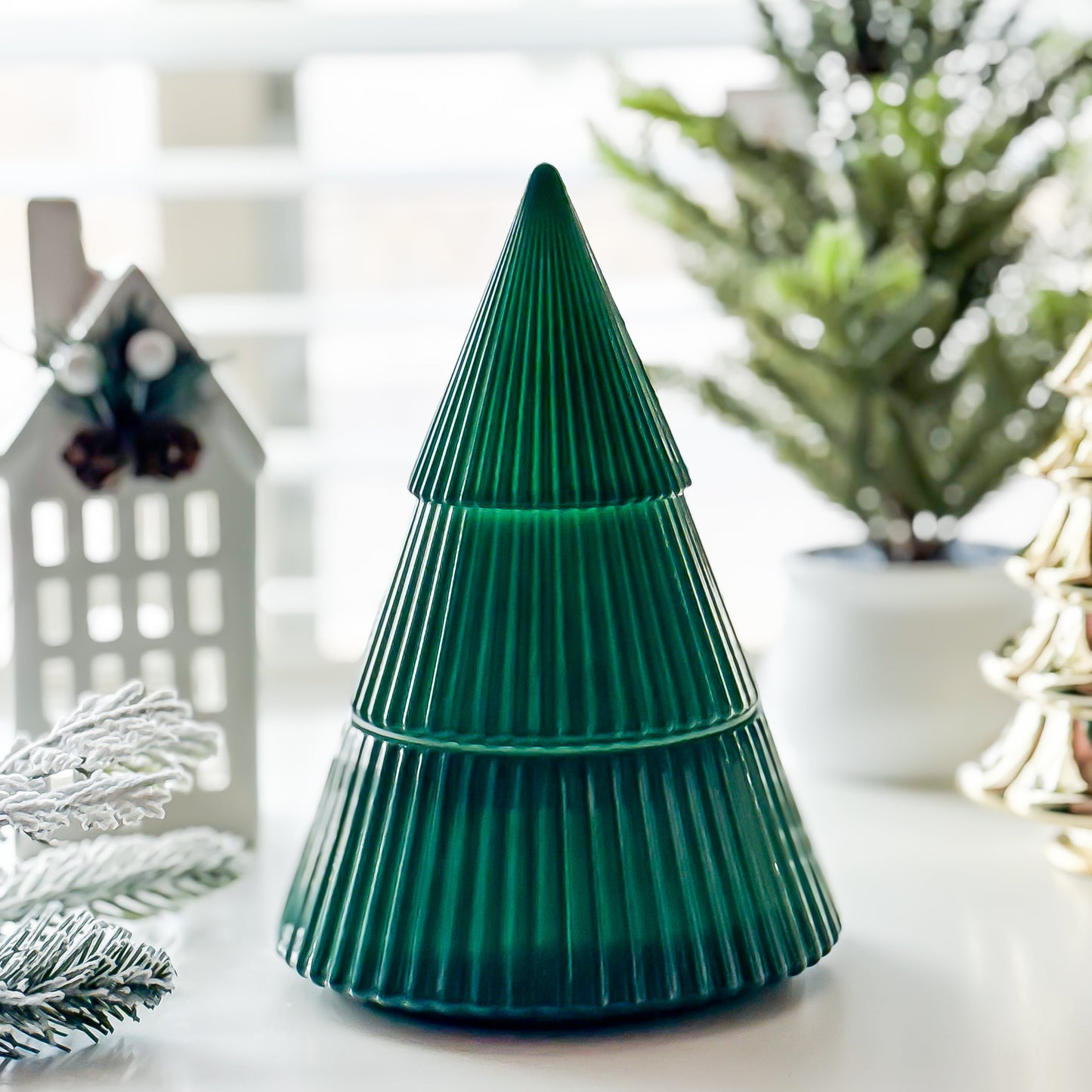 Luxury Christmas Tree Candle