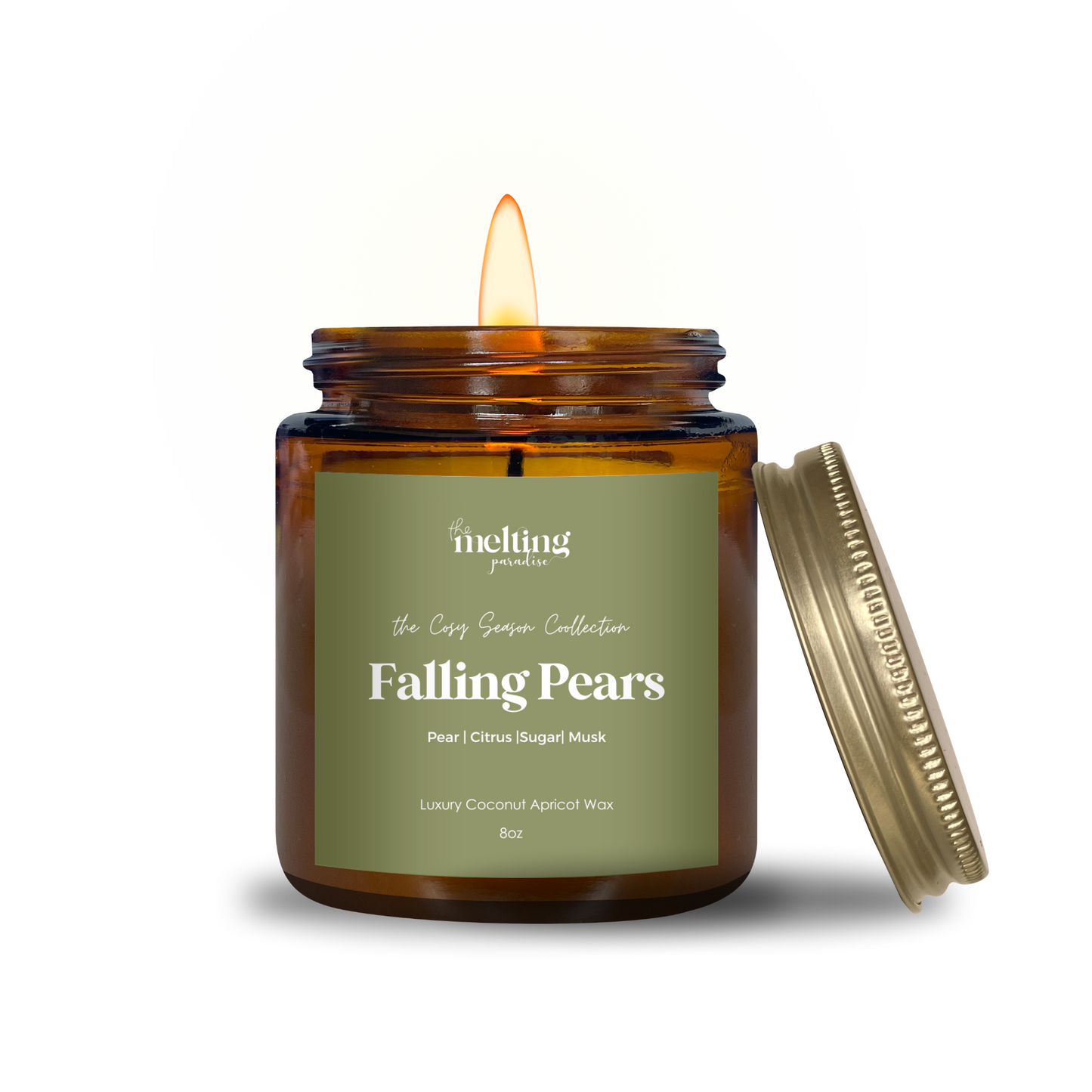 Falling Pear Candle