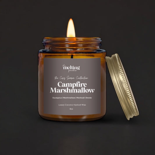 Campfire Marshmallow Candles