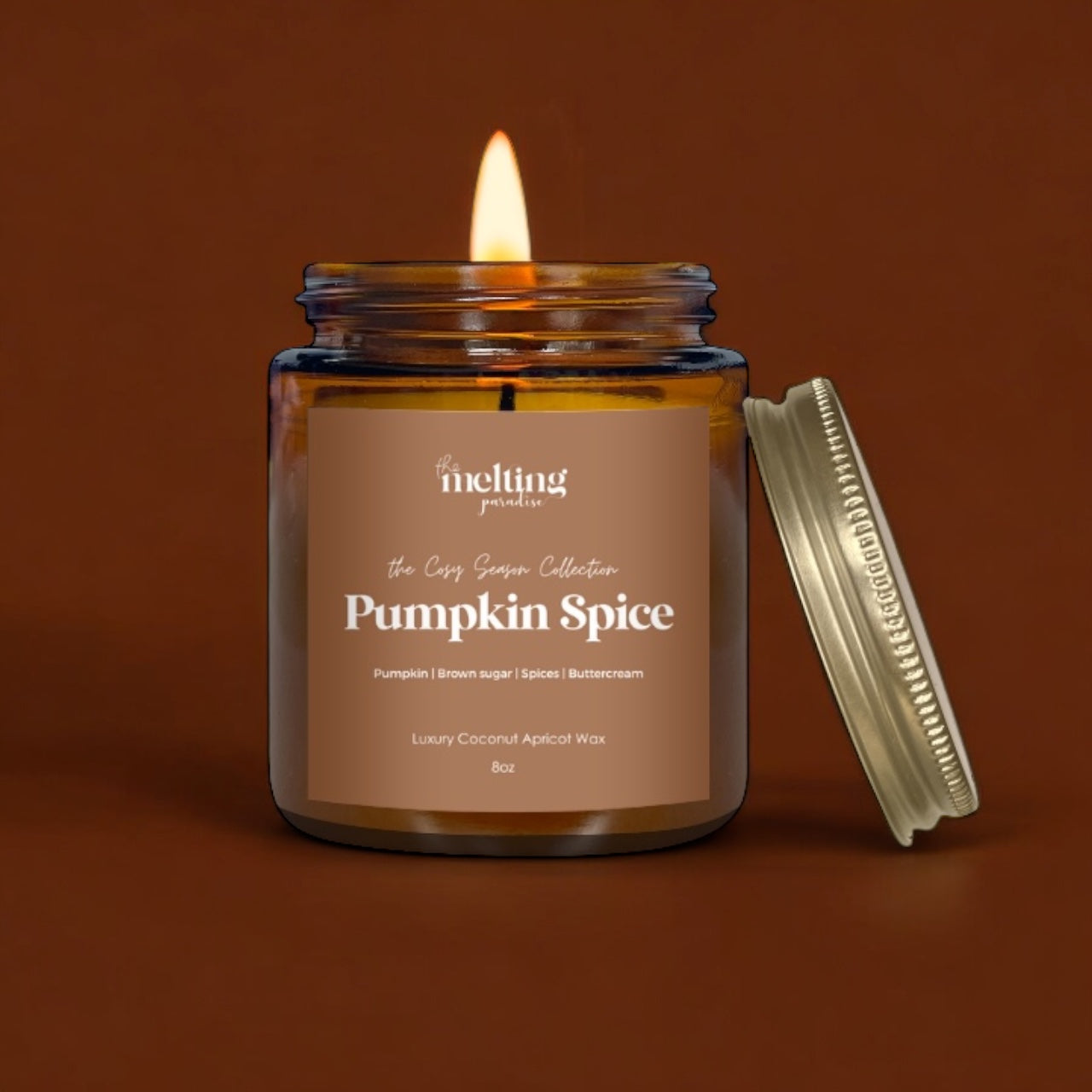 Pumpkin Spice Buttercream Candle
