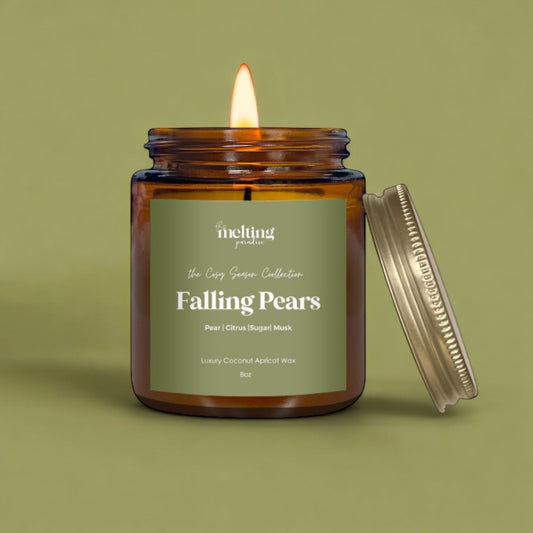 Falling Pear Candle