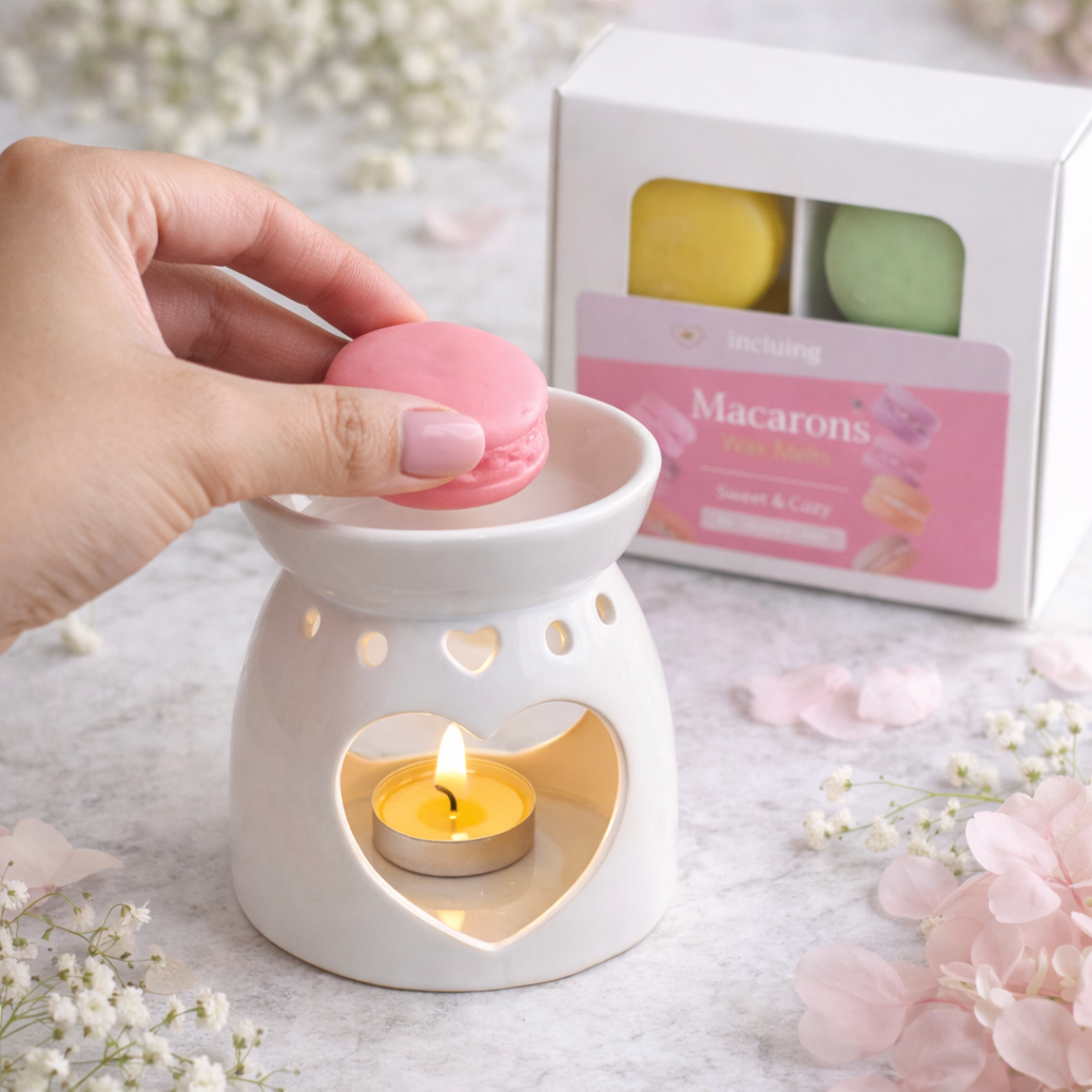 Macarons Wax Melts (8pc) – Assorted Dessert Collection