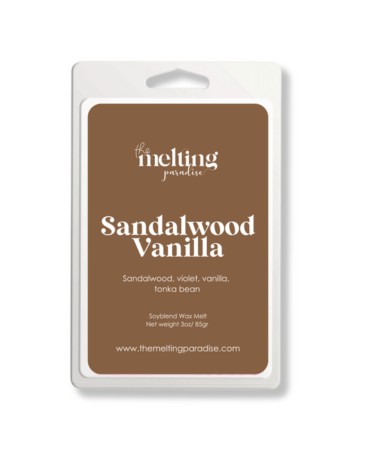 Sandalwood Vanilla Wax Melt