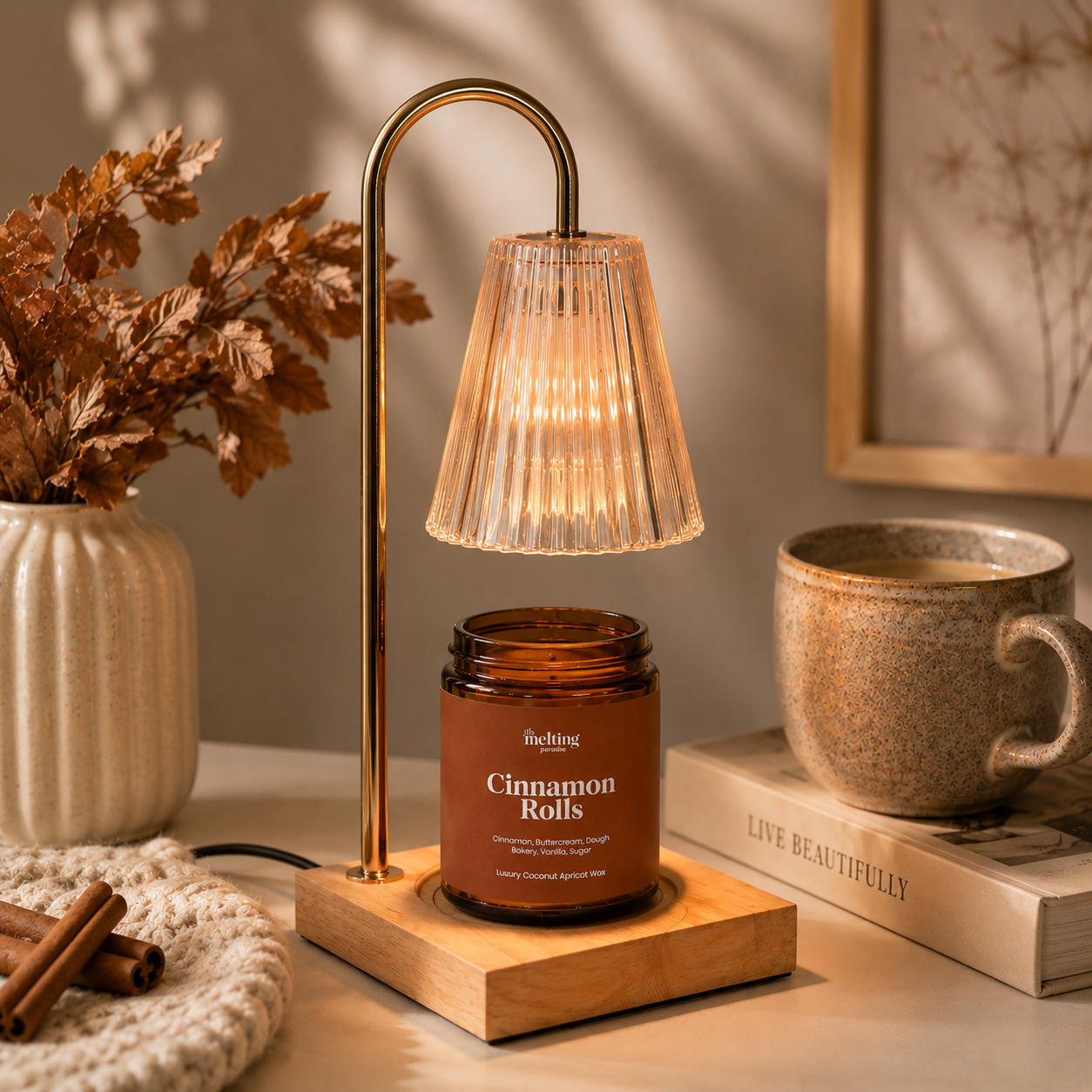 Candle Warmer Striped