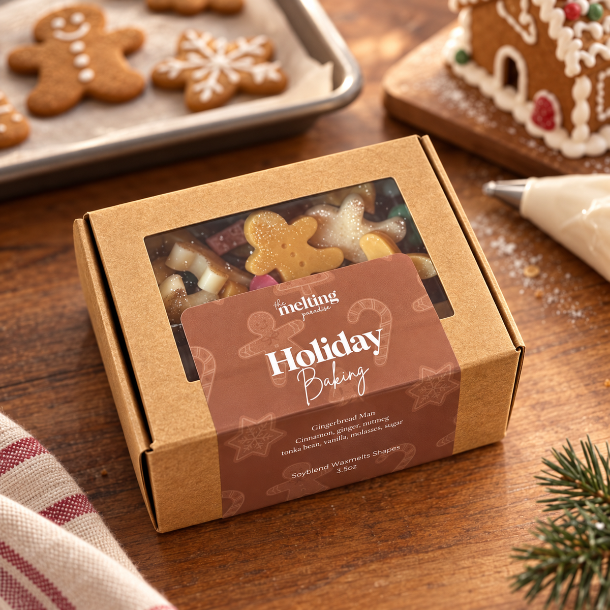 Holiday Baking | Christmas Wax Melt Shapes