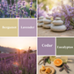 Barra de cera aromática de lavanda